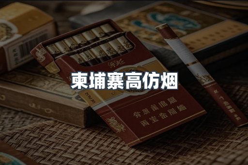 柬埔寨高仿烟
